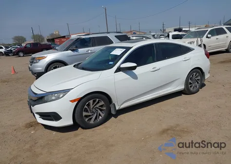 2018 Honda Civic Ex z USA, uszkodzony, nr VIN 2HGFC2F75JH504611